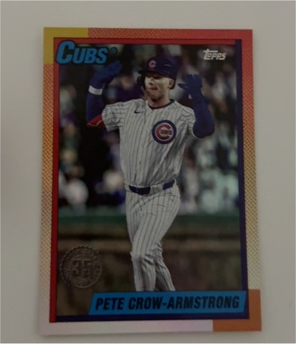 2025 Topps Update #U90-7 Pete Crow-Armstrong — front