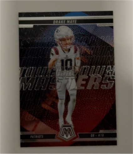2025 Panini Mosaic #9 Drake Maye Touchdown Masters — front
