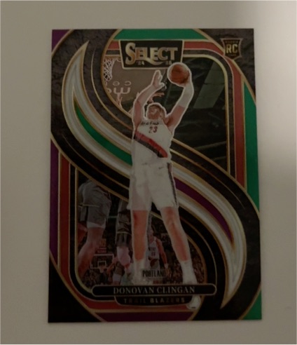 2024-25 Panini Select Premier Level #199 Donovan Clingan — front