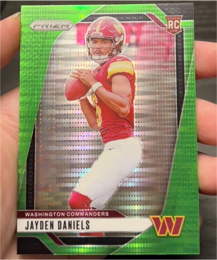 2024 Panini Prizm #347 Jayden Daniels — front
