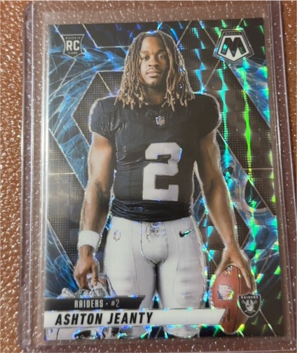 2025 Panini Mosaic #287 Ashton Jeanty — front