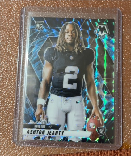2025 Panini Mosaic #287 Ashton Jeanty — front