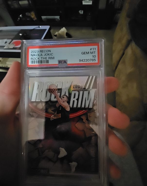 2023 Panini Recon Rock the Rim #11 Nikola Jokic — front