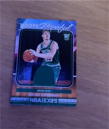 2024-25 Panini NBA Hoops #HHM-BSS Baylor Scheierman — front