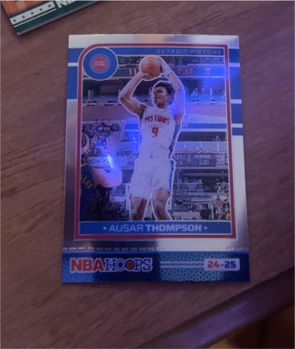 2024-25 Panini NBA Hoops #137 Ausar Thompson — front
