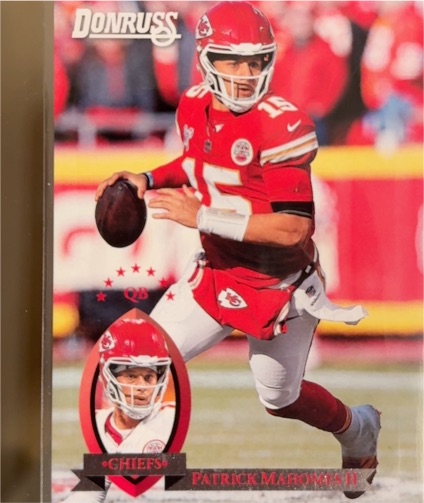 2025 Donruss #21 Patrick Mahomes II Retro 1995 — front