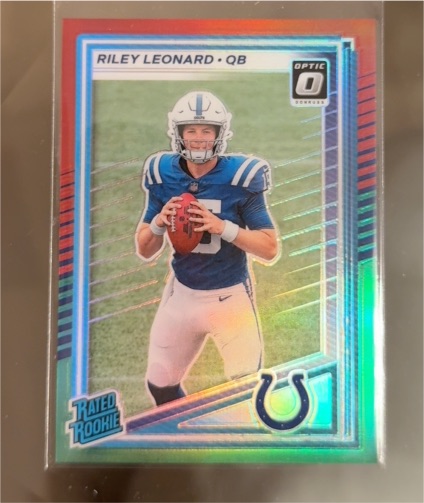 2025 Panini Donruss Optic #341 Riley Leonard — front