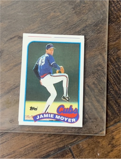 1989 Topps #717 Jamie Moyer — front