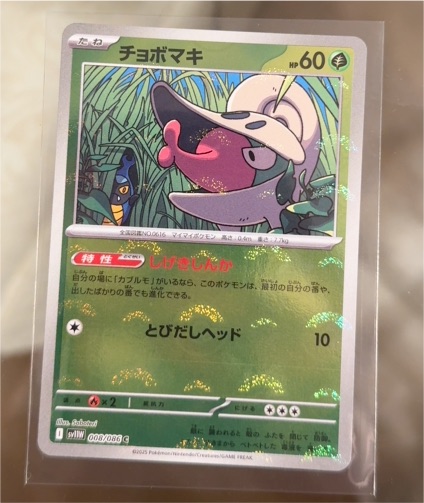 2025 Pokémon SV11W #008 Shelmet White Flare — front