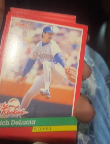 1991 Donruss The Rookies #2 Rich DeLucia — front