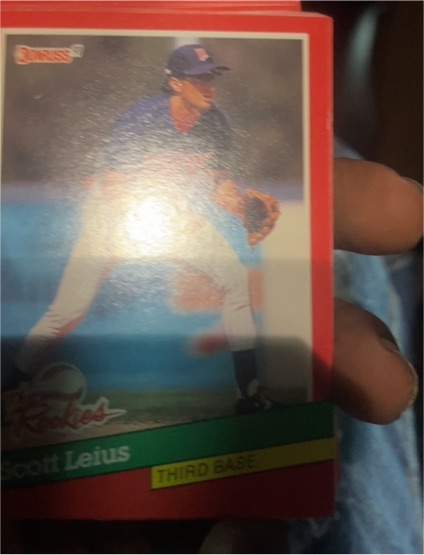 1989 Donruss #40 Scott Leius — front