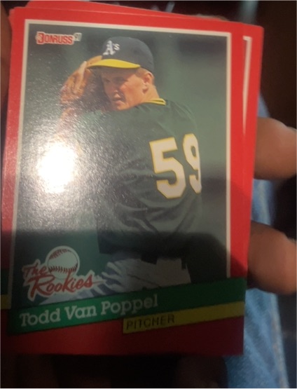 1991 Donruss The Rookies #7 Todd Van Poppel — front