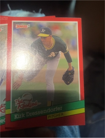 1991 Donruss The Rookies #24 Kirk Dressendorfer — front