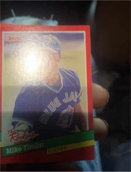 1991 Donruss #27 Mike Timlin — front