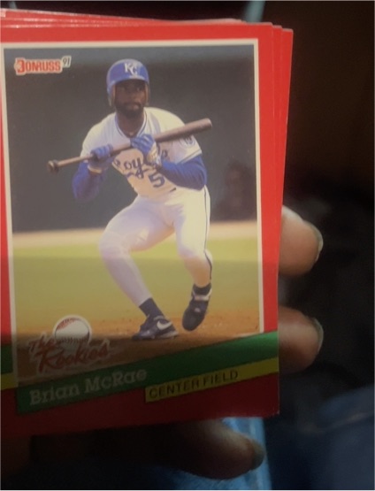 1991 Donruss The Rookies #31 Brian McRae — front