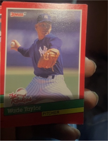 1991 Donruss The Rookies #27 Wade Taylor — front
