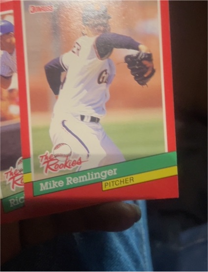 1991 Donruss The Rookies #37 Mike Remlinger — front