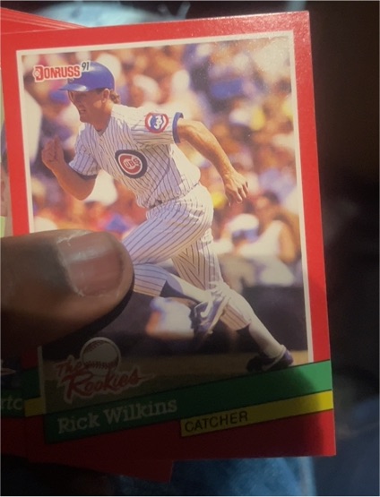 1991 Donruss The Rookies #38 Rick Wilkins — front