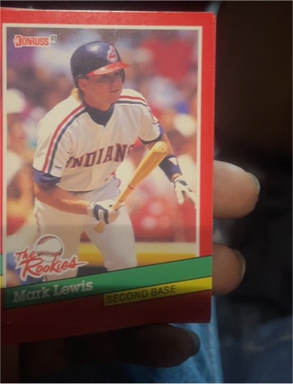 1991 Donruss The Rookies #42 Mark Lewis — front