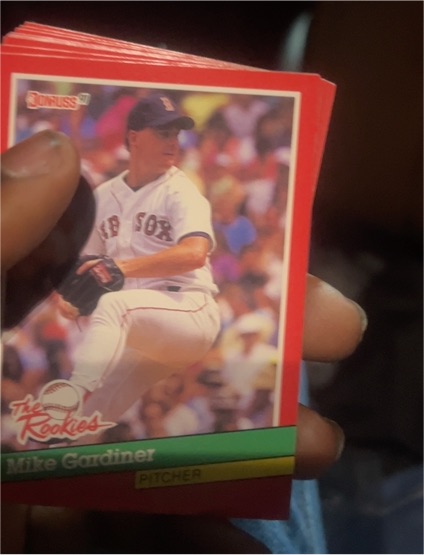 1991 Donruss The Rookies #46 Mike Gardiner — front