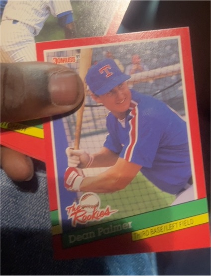 1991 Donruss The Rookies #48 Dean Palmer — front