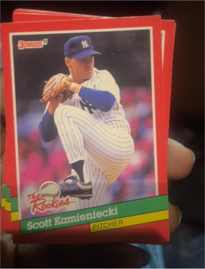 1991 Donruss The Rookies #51 Scott Kamieniecki — front