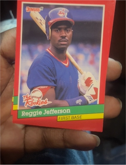 1991 Donruss The Rookies #55 Reggie Jefferson — front