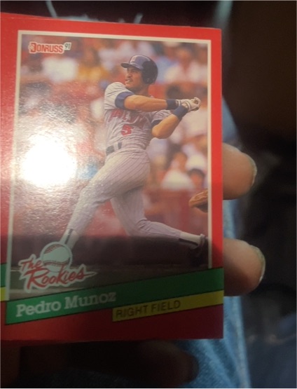 1991 Donruss The Rookies #5 Pedro Munoz — front