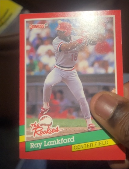 1991 Donruss The Rookies #8 Roy Lankford — front