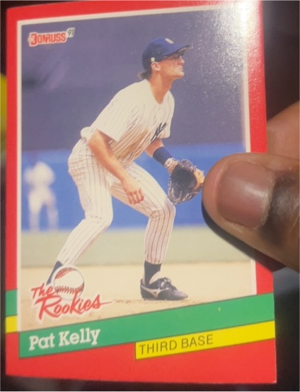 1991 Donruss The Rookies #1 Pat Kelly — front