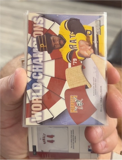 2002 Topps Stadium Club #WC-BM Bill Madlock — front