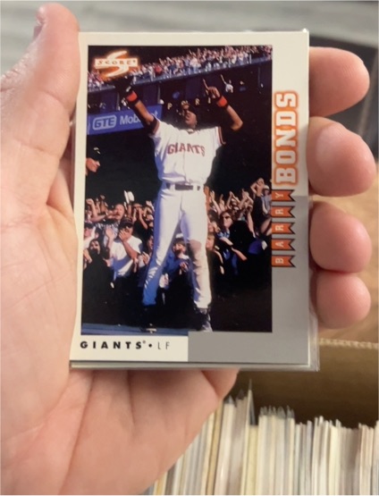 1998 Score Rookie Traded #RT-10 Barry Bonds — front