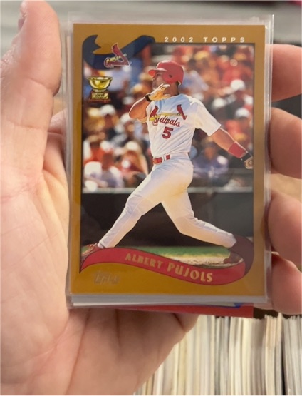 2002 Topps #160 Albert Pujols — front