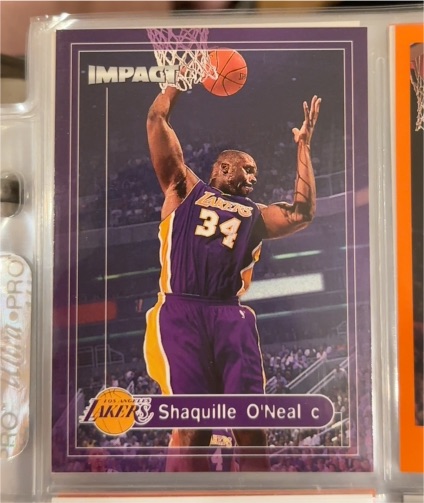 1999-00 Skybox Impact #150 Shaquille O'Neal — front
