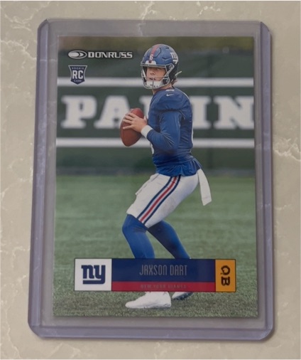 2025 Panini Donruss Retro 2005 #R05-JXD Jaxson Dart — front