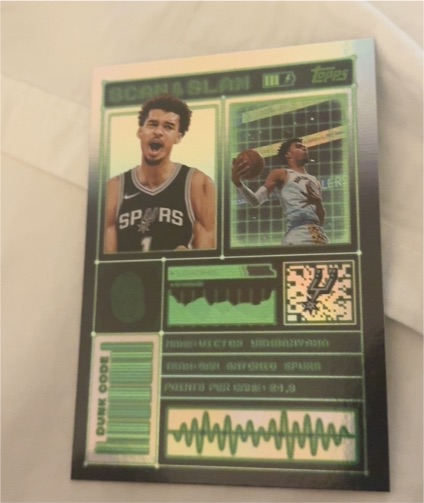 2025-26 Topps Flagship #SS-15 Victor Wembanyama Scan and Slam — front