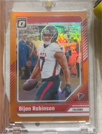 2024 Panini Donruss Optic #8 Bijan Robinson — front