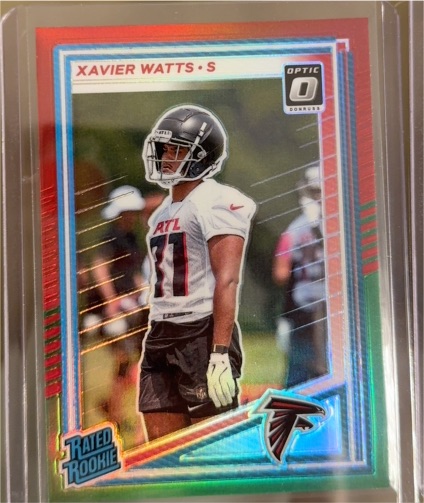 2025 Donruss Optic #399 Xavier Watts — front