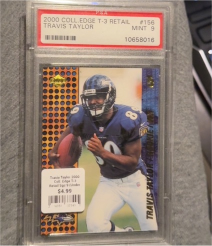 2000 Collector's Edge T-3 Retail #156 Travis Taylor — front