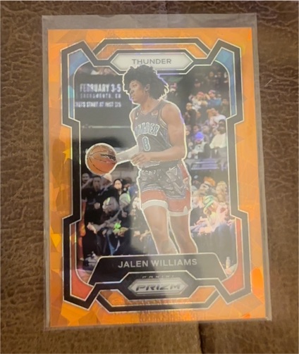 2023-24 Panini Prizm #19 Jalen Williams — front