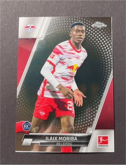 2021-22 Topps Chrome Bundesliga #64 Ilaix Moriba — front