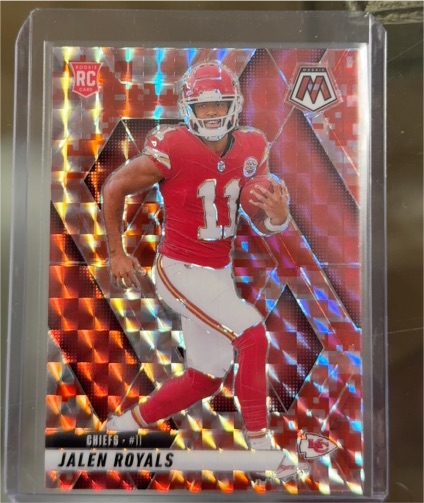 2021 Panini Mosaic #RC Jalen Royals — front
