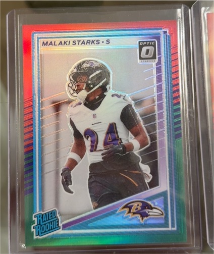 2025 Panini Donruss Optic #346 Malaki Starks — front