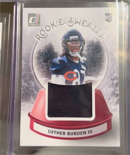 2025 Donruss Rookie Sweater #SWE-LBN Luther Burden III — front