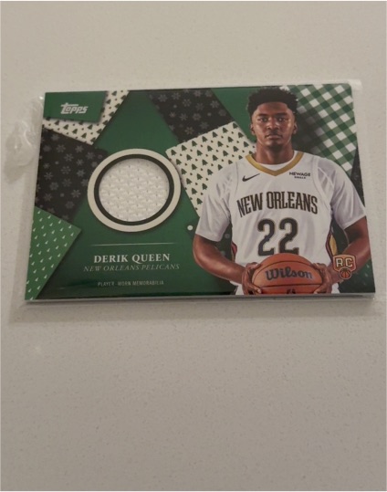 2025-26 Topps Holiday #HR-10 Derik Queen — front