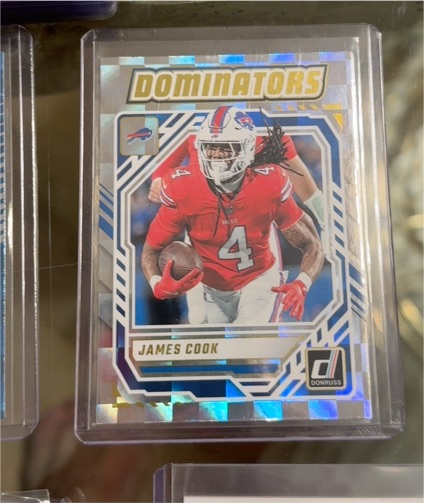 2025 Panini Donruss Dominators #DOM-JCK James Cook — front