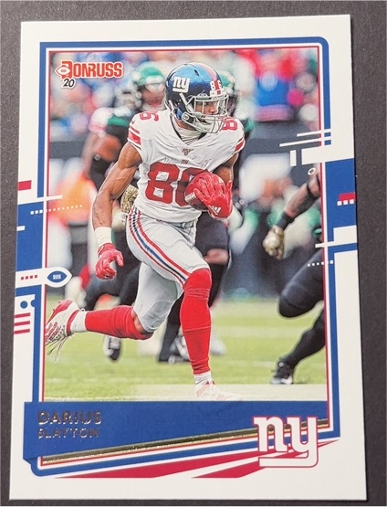 2020 Donruss #187 Darius Slayton — front