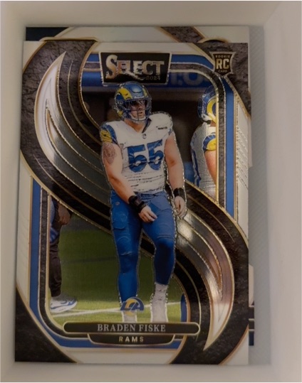 2024 Panini Select Premier Level #171 Braden Fiske Rookie — front