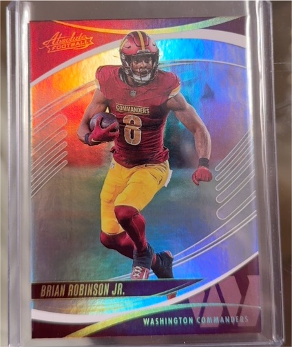 2025 Panini Absolute #23 Brian Robinson Jr. — front