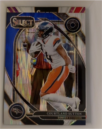 2024 Panini Select #240 Courtland Sutton — front